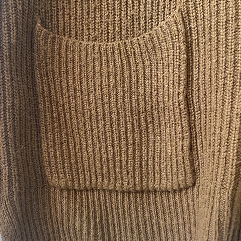 Madewell Patch Pocket Knit Pullover Sweeter Olive… - image 5